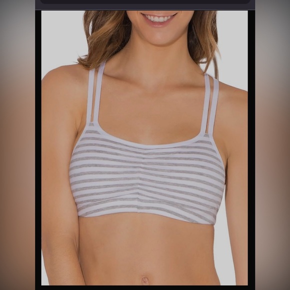 NWOT Fruit of the Loom Women's Spaghetti Strap Cotton
Pullover Sports Bra 3 pack - Picture 2 of 9